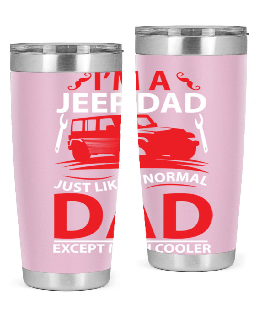 IM AJEEP DAD 51#- dad- Tumbler