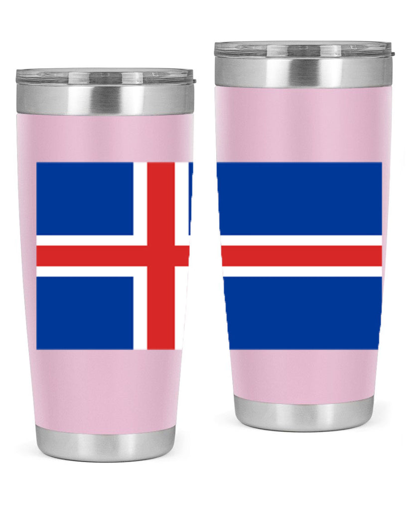 Iceland 122#- world flags- Tumbler