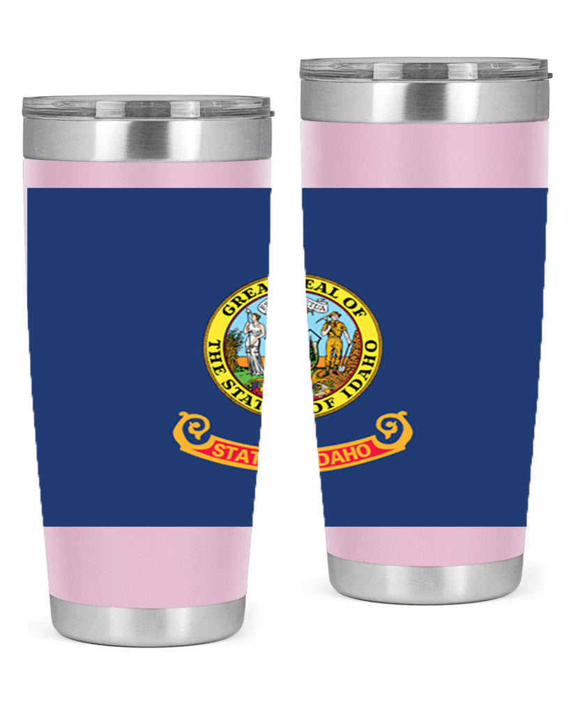 Idaho 40#- Us Flags- Tumbler