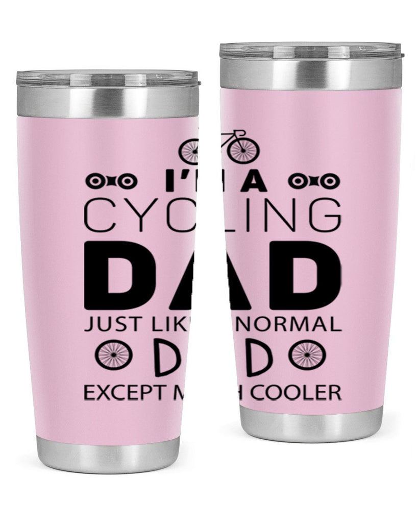 Im A Cycling Dad 4#- dad- Tumbler