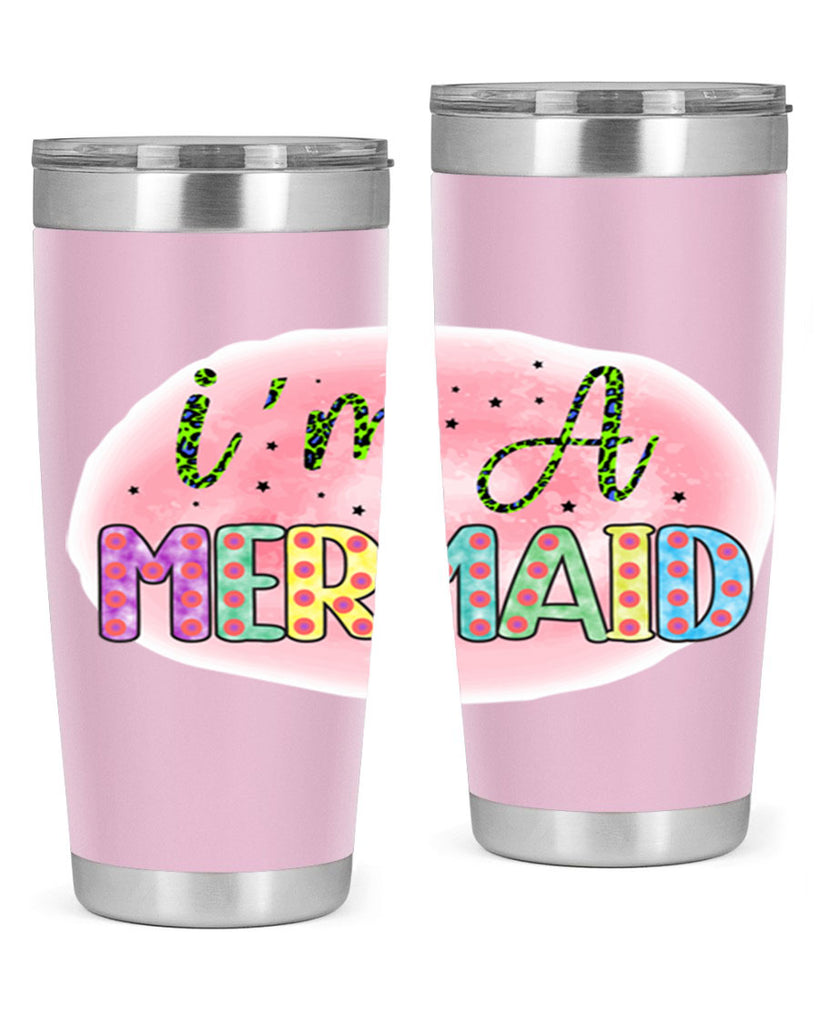 Im A Mermaid 255#- mermaid- Tumbler