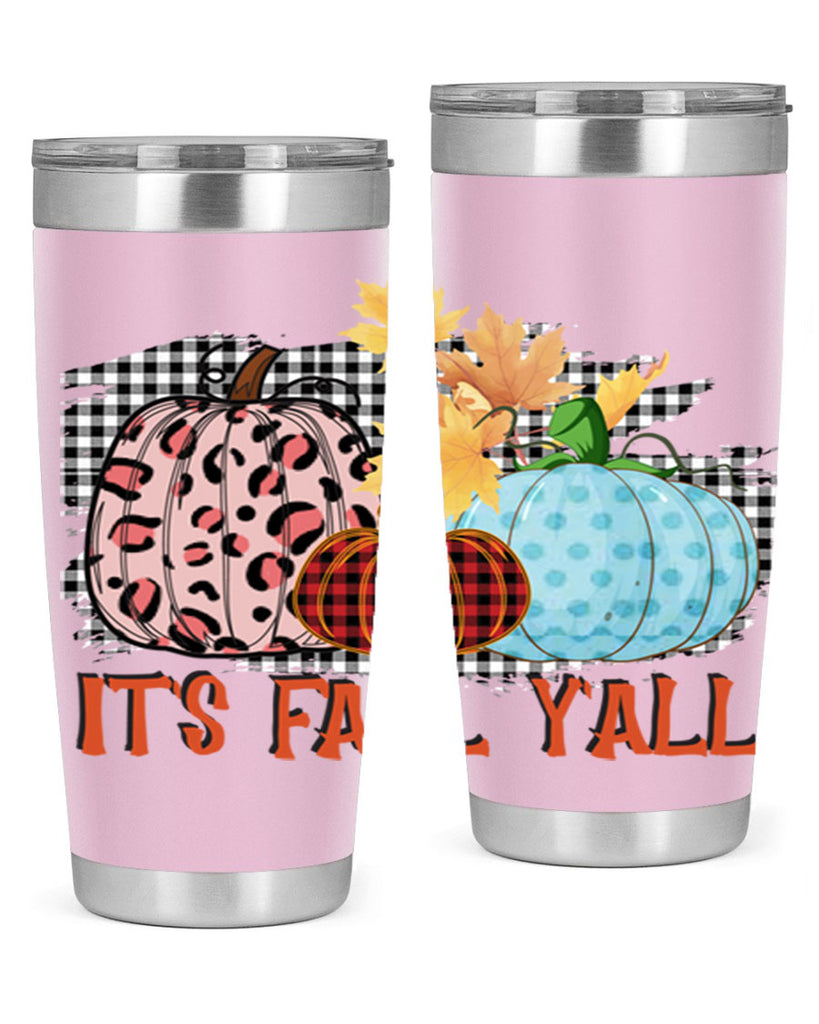 Its Fall Yall Design 371#- fall- Tumbler