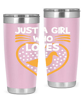 Just A Girl Who Loves Duck Style 34#- duck- Tumbler