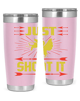 Just shoot it Style 32#- duck- Tumbler