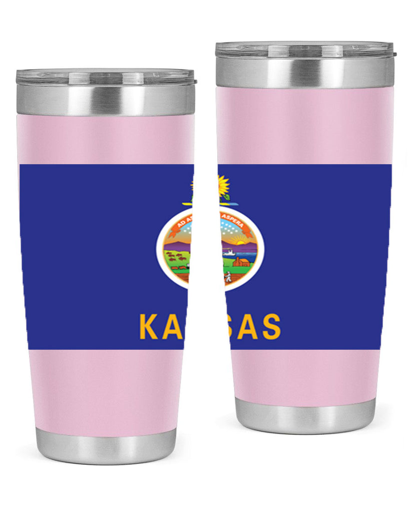 Kansas 36#- Us Flags- Tumbler