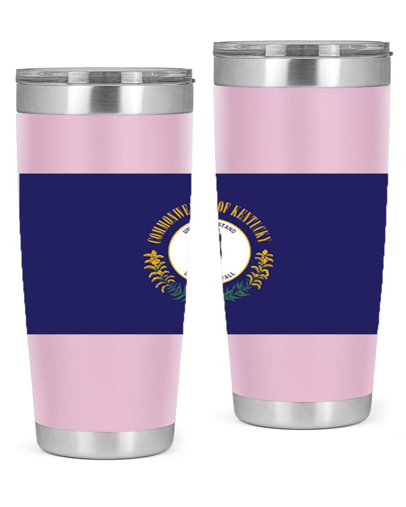 Kentucky 35#- Us Flags- Tumbler