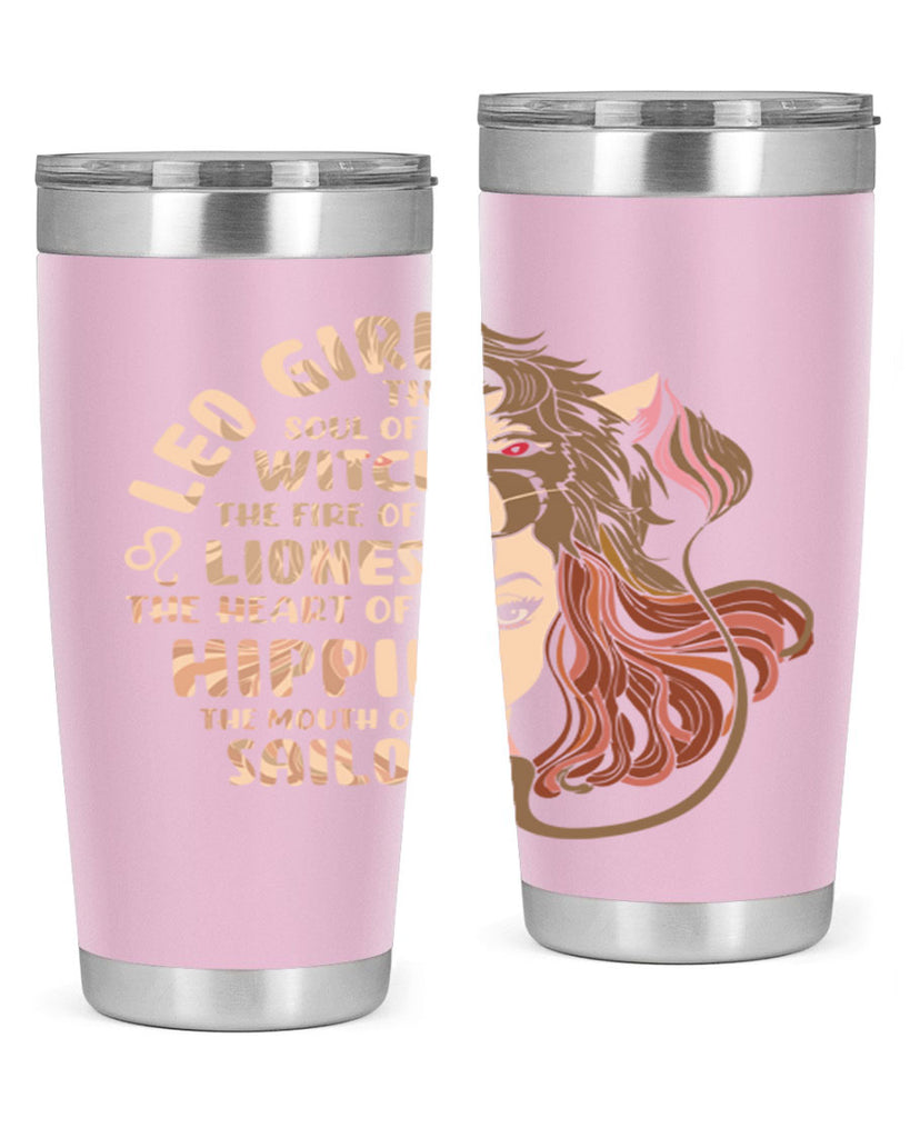 Leo girl 289#- zodiac- Tumbler