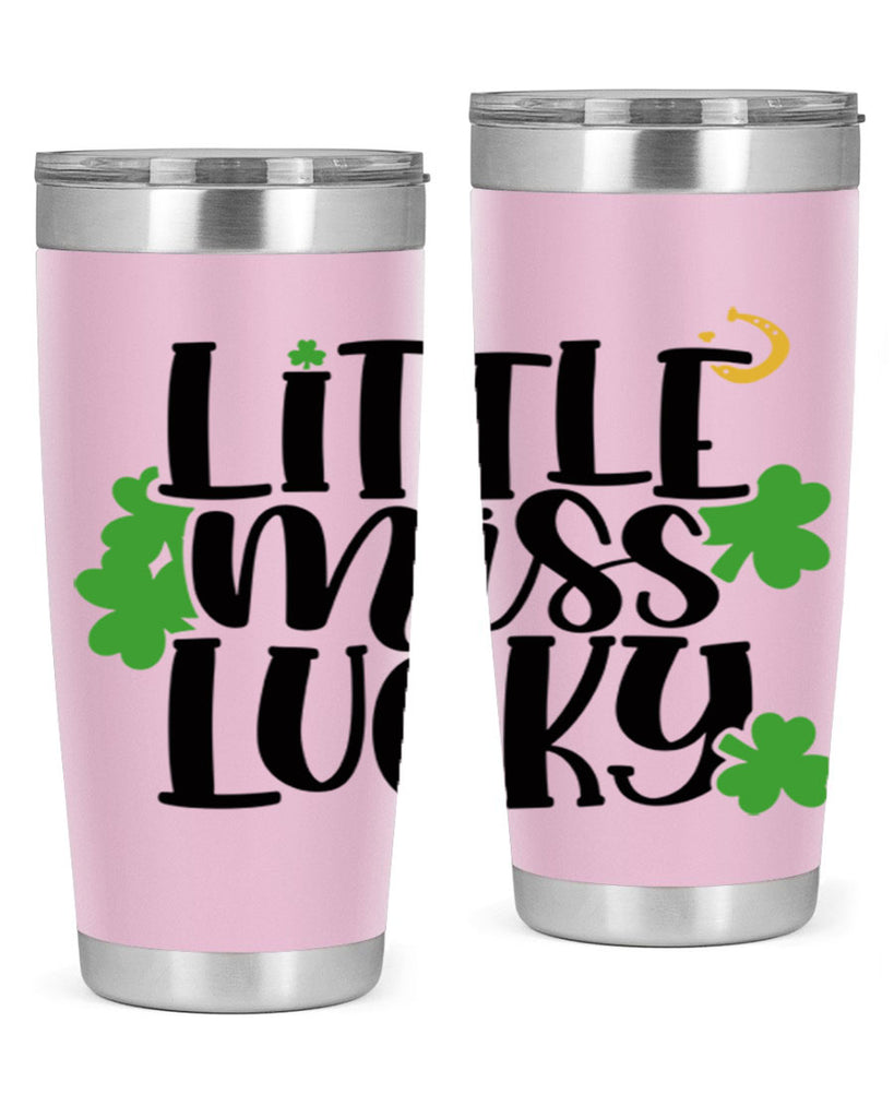 Little Miss Lucky Style 68#- St Patricks Day- Tumbler