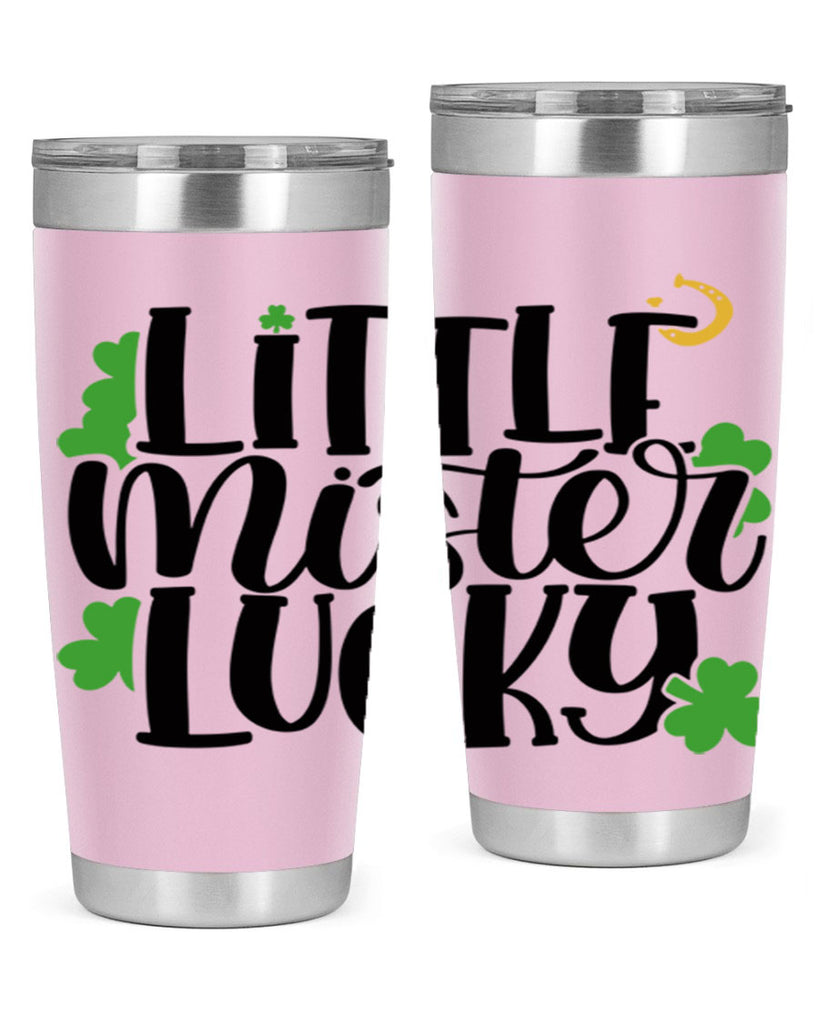 Little Mister Lucky Style 67#- St Patricks Day- Tumbler