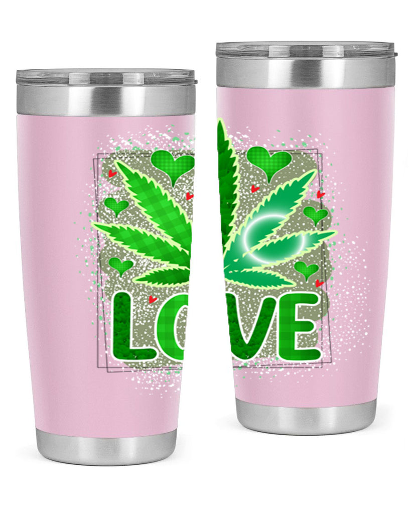 Love 188#- marijuana- Tumbler