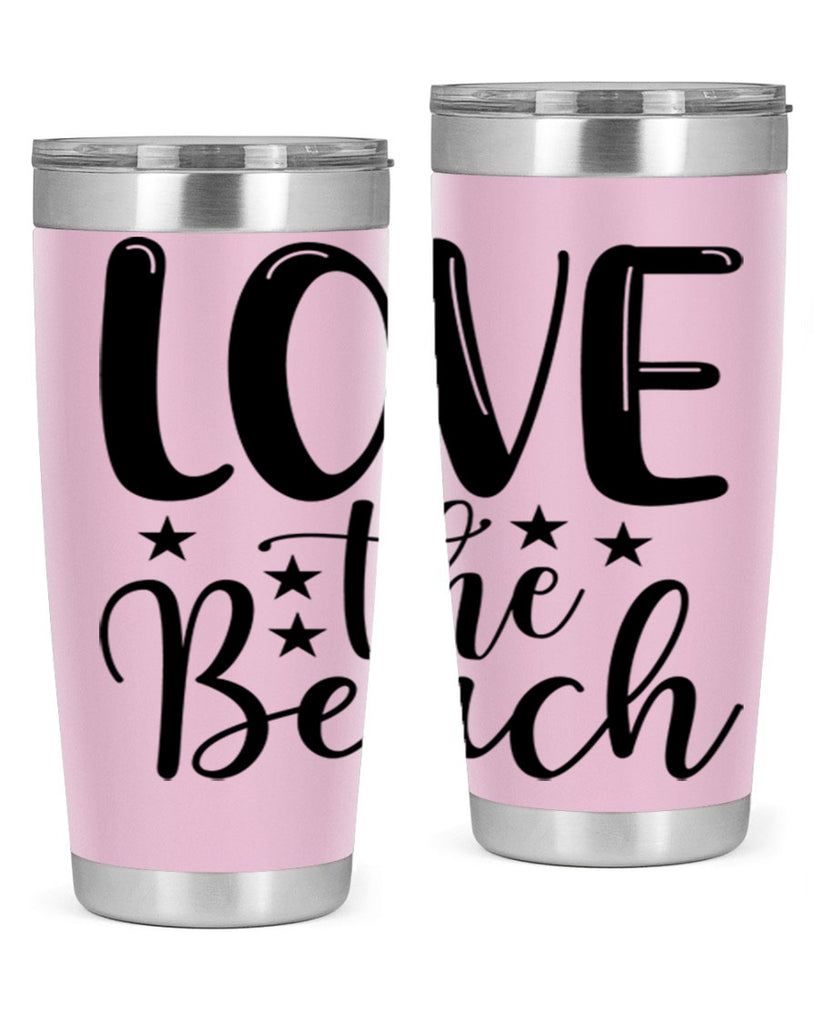 Love The Beach 305#- mermaid- Tumbler