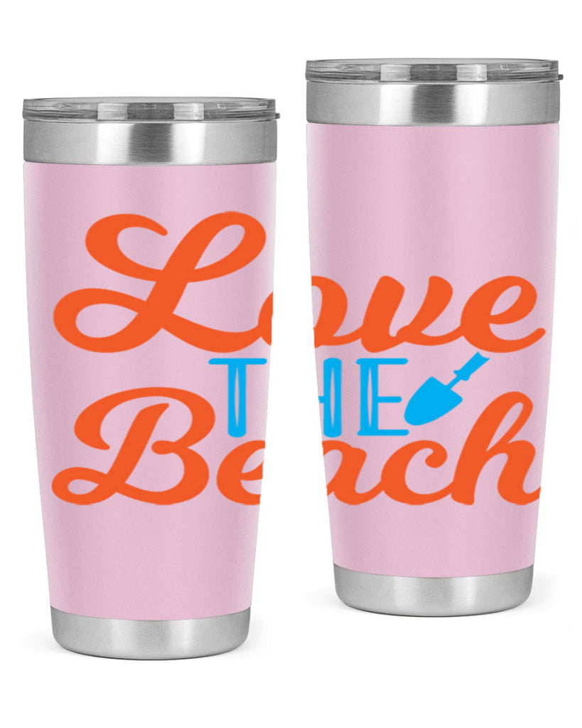 Love The Beach 306#- mermaid- Tumbler