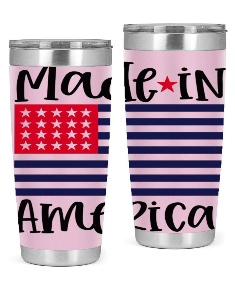 Made in America Style 164#- Fourt Of July- Tumbler