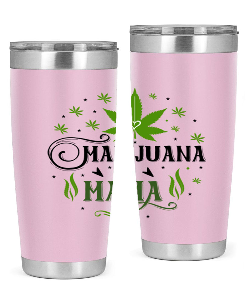 Marijuana Mama 208#- marijuana- Tumbler