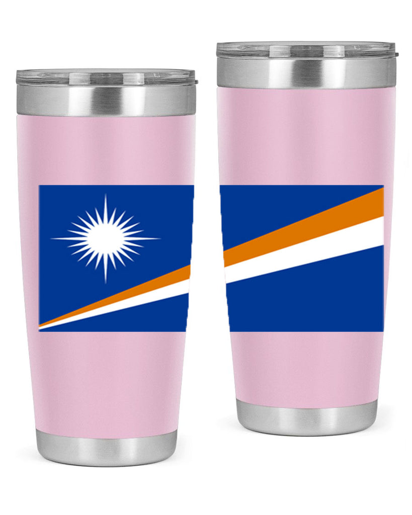 Marshall Islands 90#- world flags- Tumbler