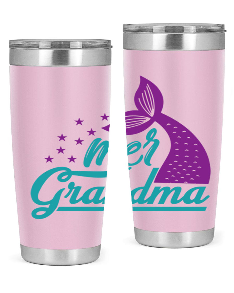 Mer Grandma 328#- mermaid- Tumbler