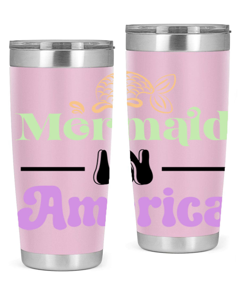 Mermaid In America 420#- mermaid- Tumbler