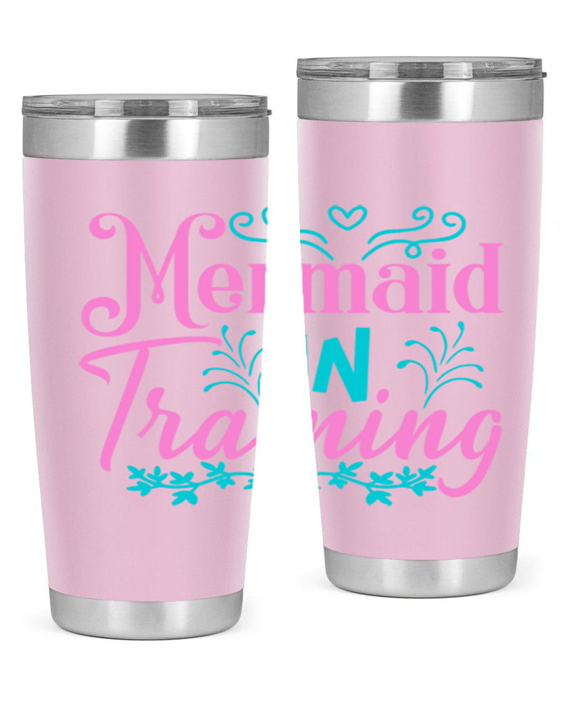 Mermaid In Training 366#- mermaid- Tumbler