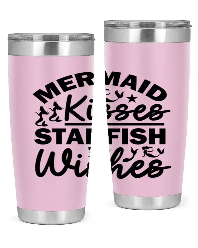 Mermaid Kisses Starfish Wishes 424#- mermaid- Tumbler