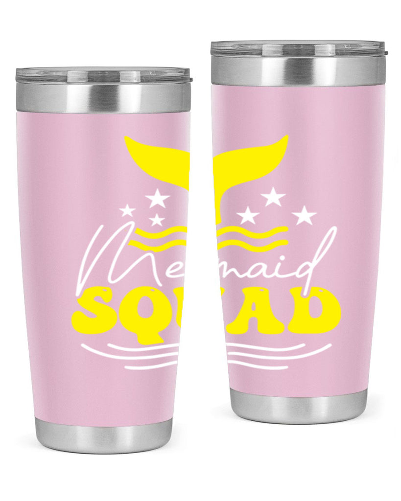 Mermaid Squad 377#- mermaid- Tumbler