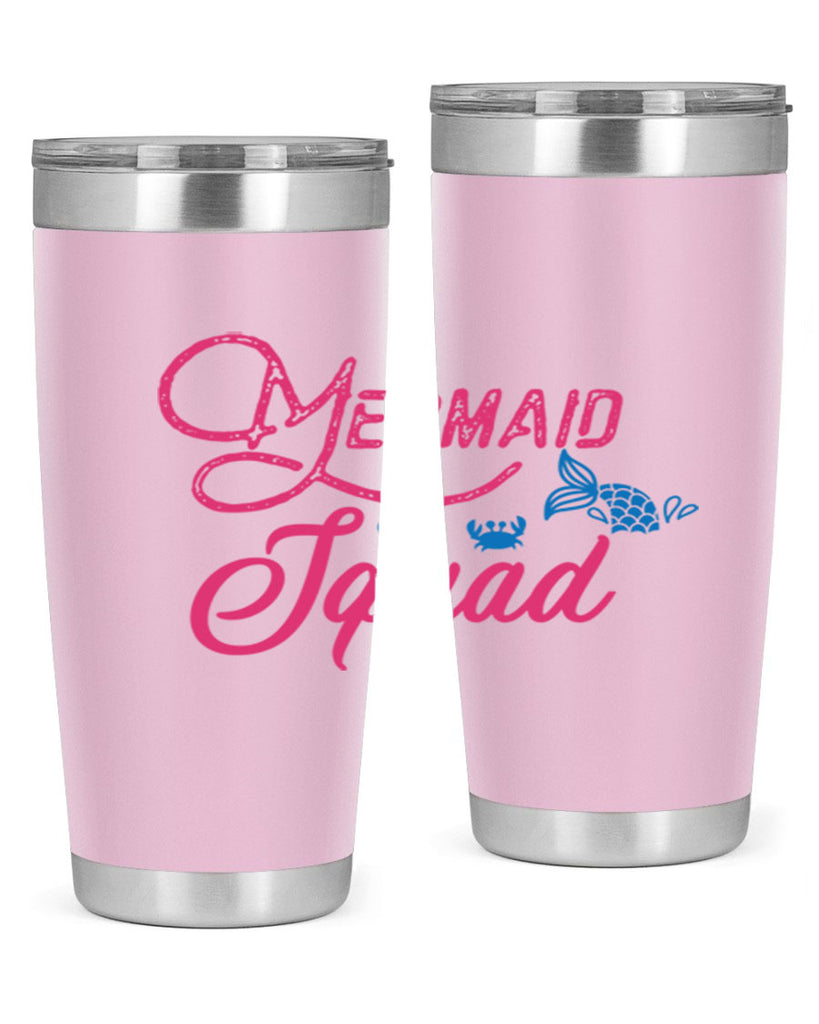 Mermaid Squad 383#- mermaid- Tumbler