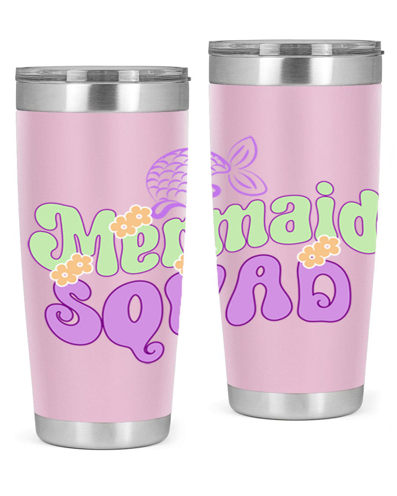 Mermaid Squad 445#- mermaid- Tumbler