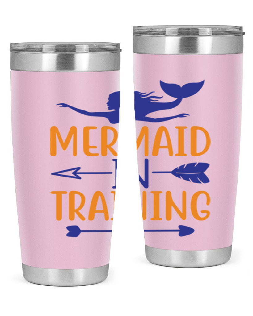 Mermaid in Training 360#- mermaid- Tumbler