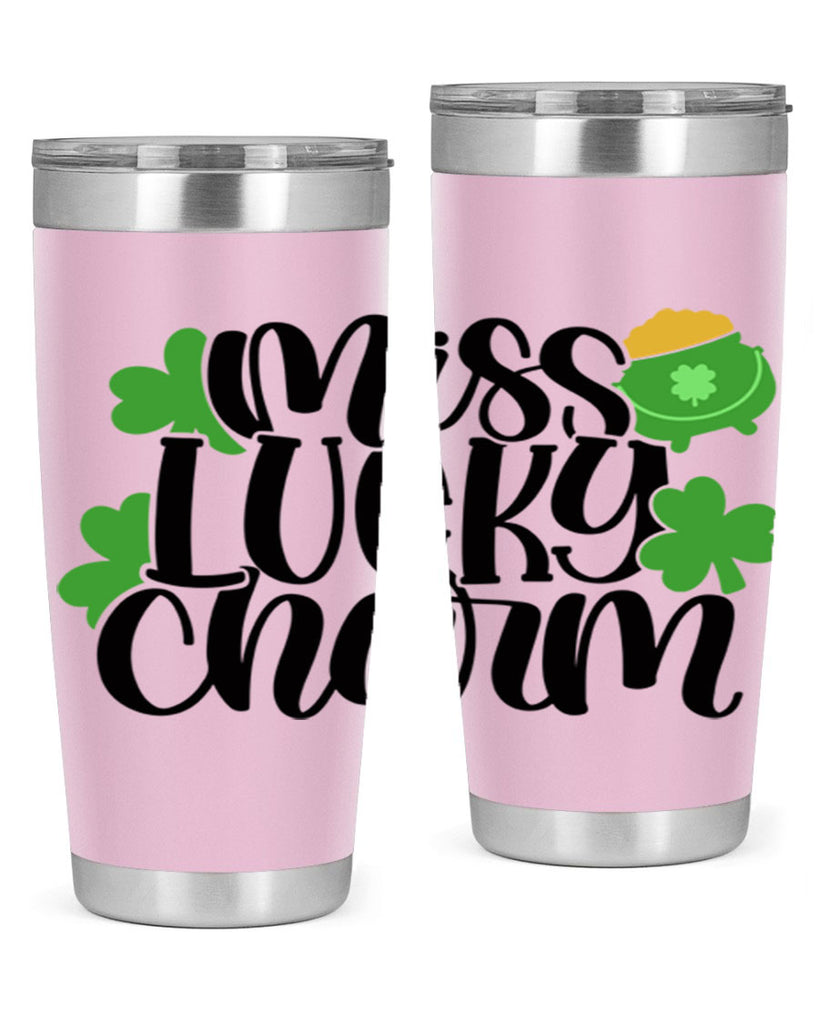 Miss Lucky Charm Style 48#- St Patricks Day- Tumbler