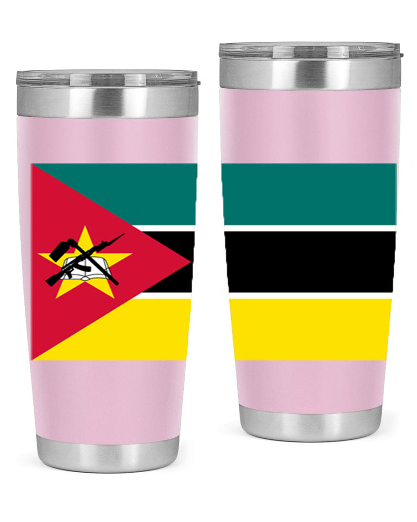 Mozambique 80#- world flags- Tumbler