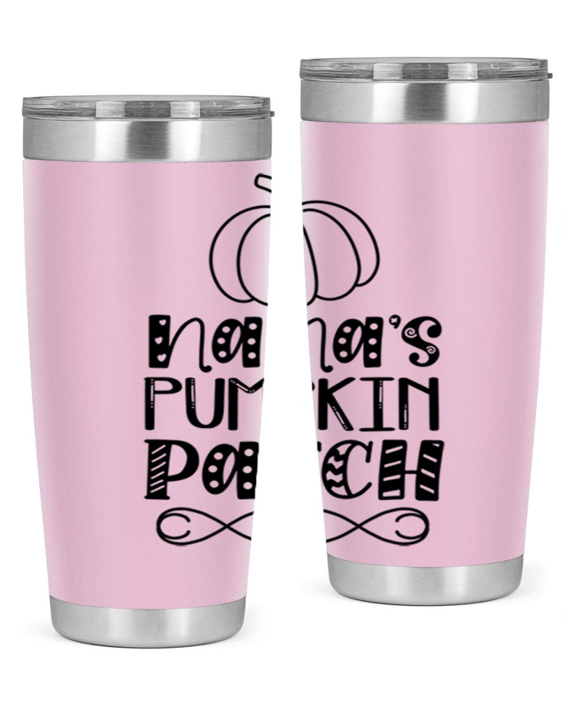 Nana s Pumpkin Patch 439#- fall- Tumbler