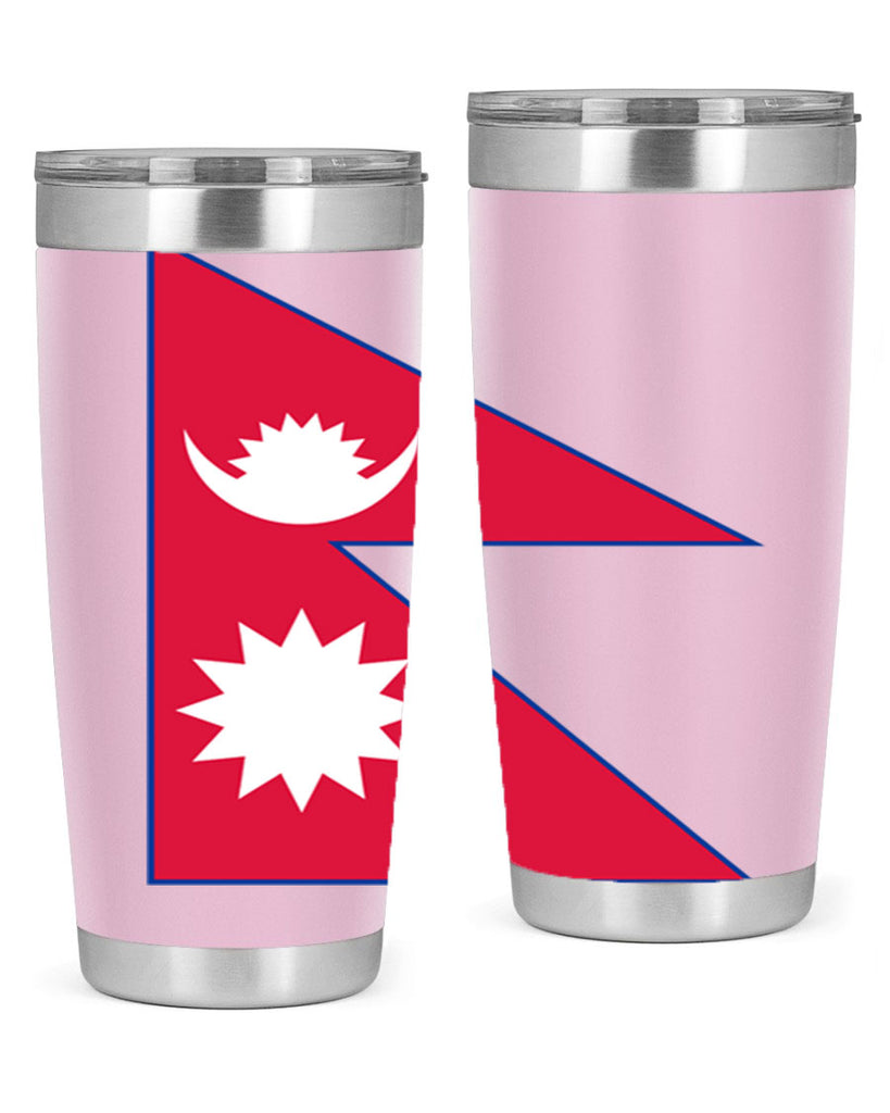 Nepal 76#- world flags- Tumbler