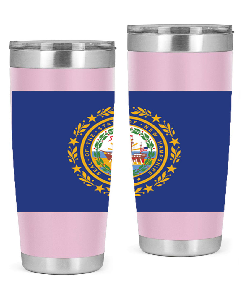 New Hampshire 23#- Us Flags- Tumbler