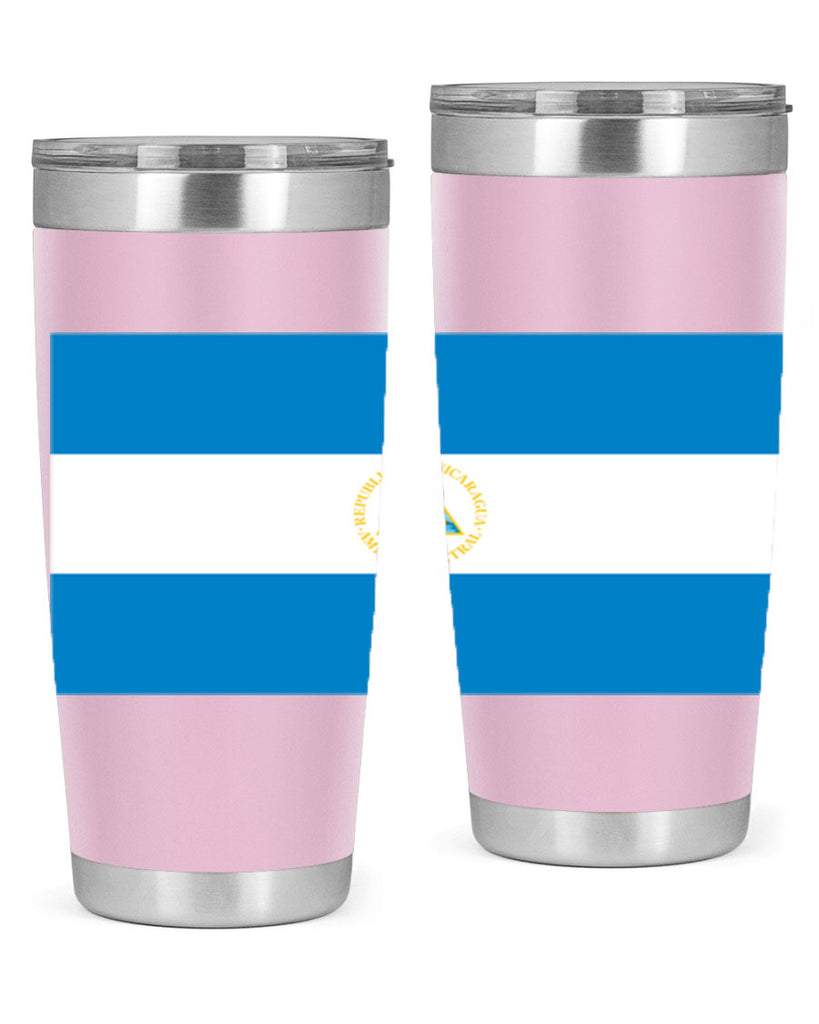 Nicaragua 73#- world flags- Tumbler