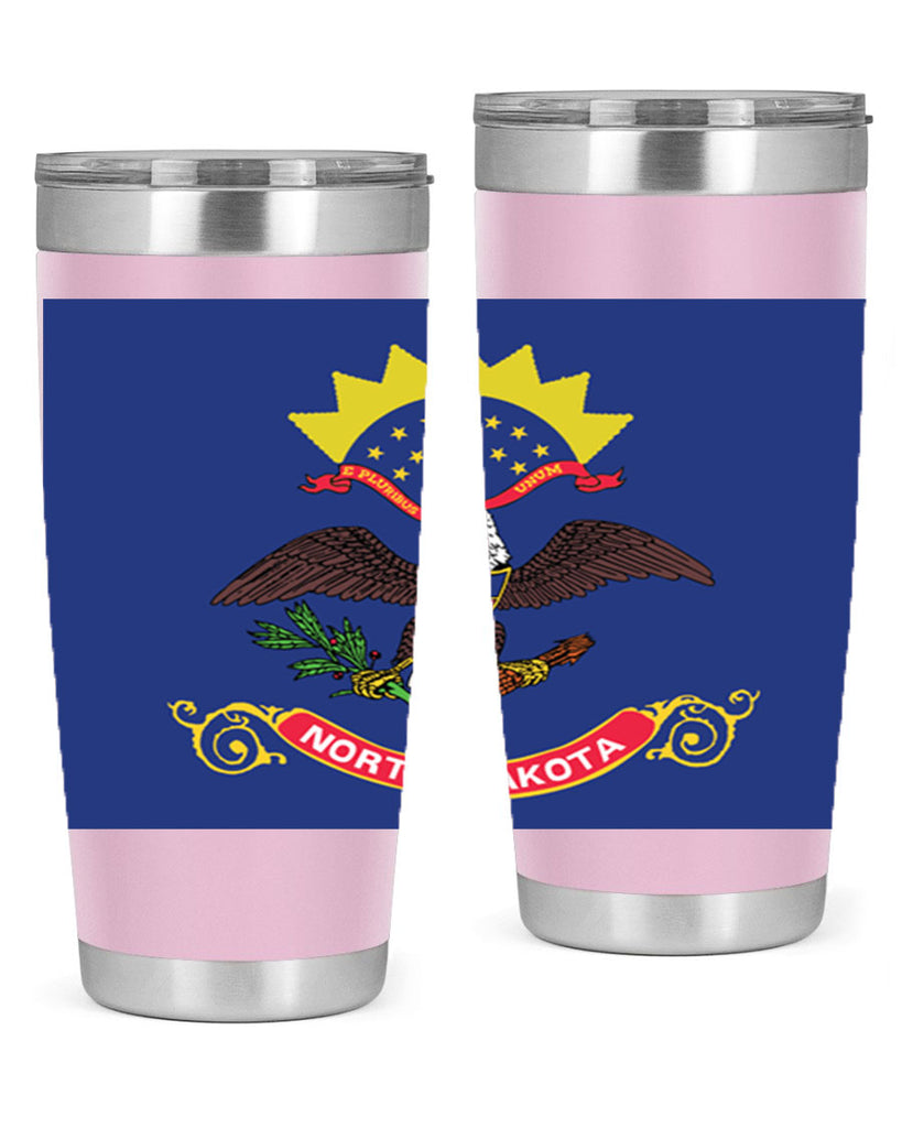 North Dakota 18#- Us Flags- Tumbler