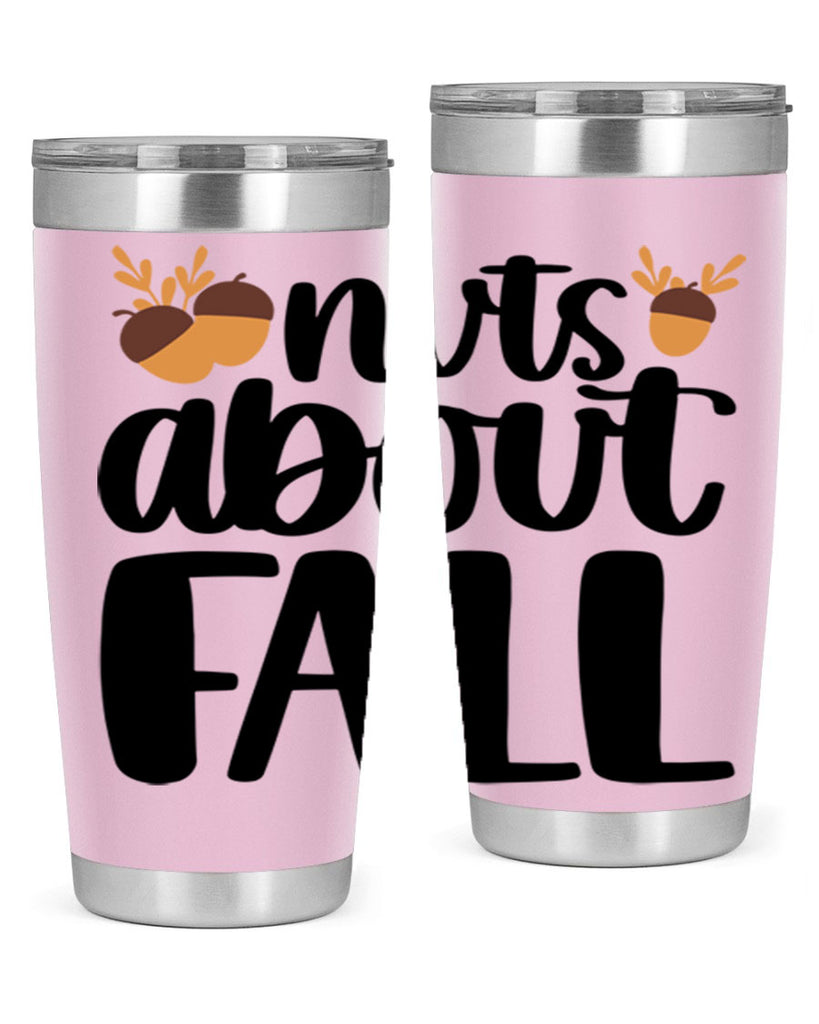 Nuts About Fall 503#- fall- Tumbler