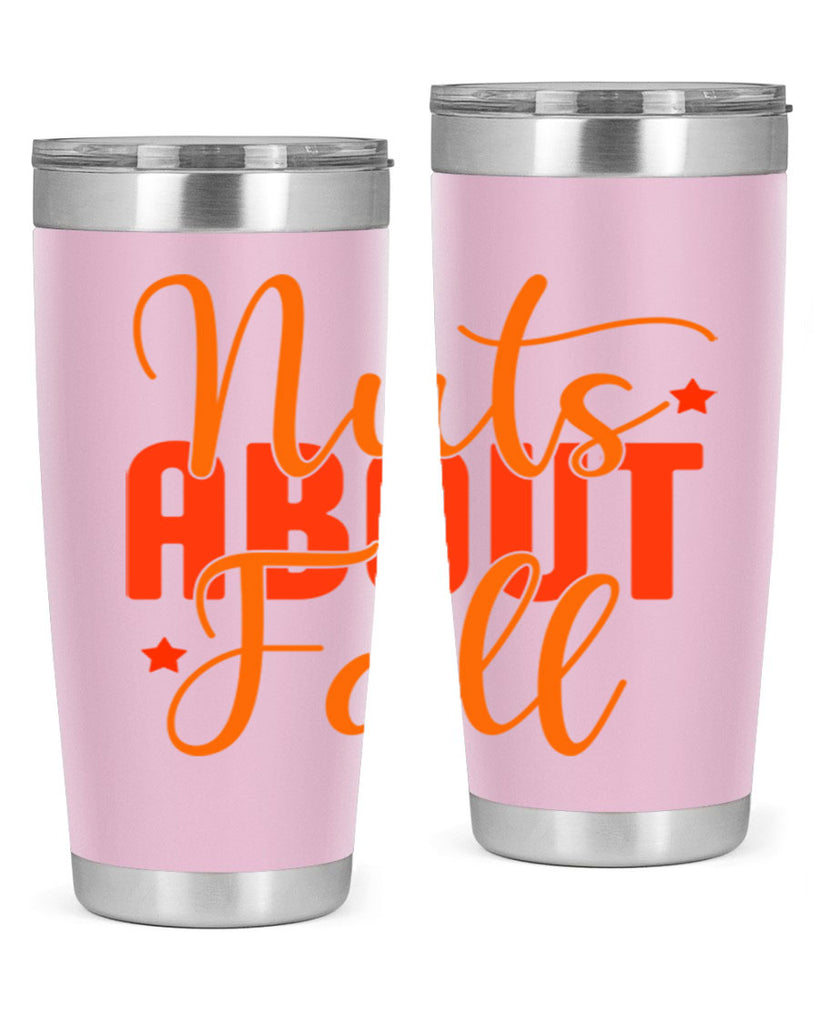 Nuts About Fall Design 444#- fall- Tumbler