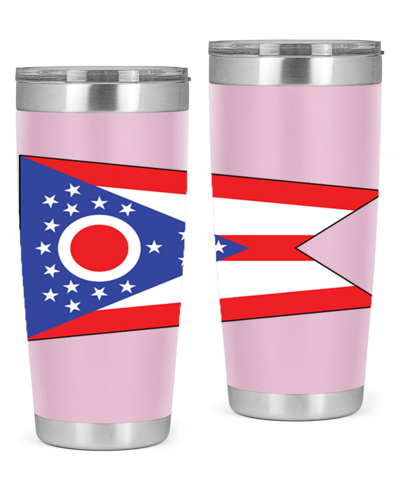 Ohio 17#- Us Flags- Tumbler