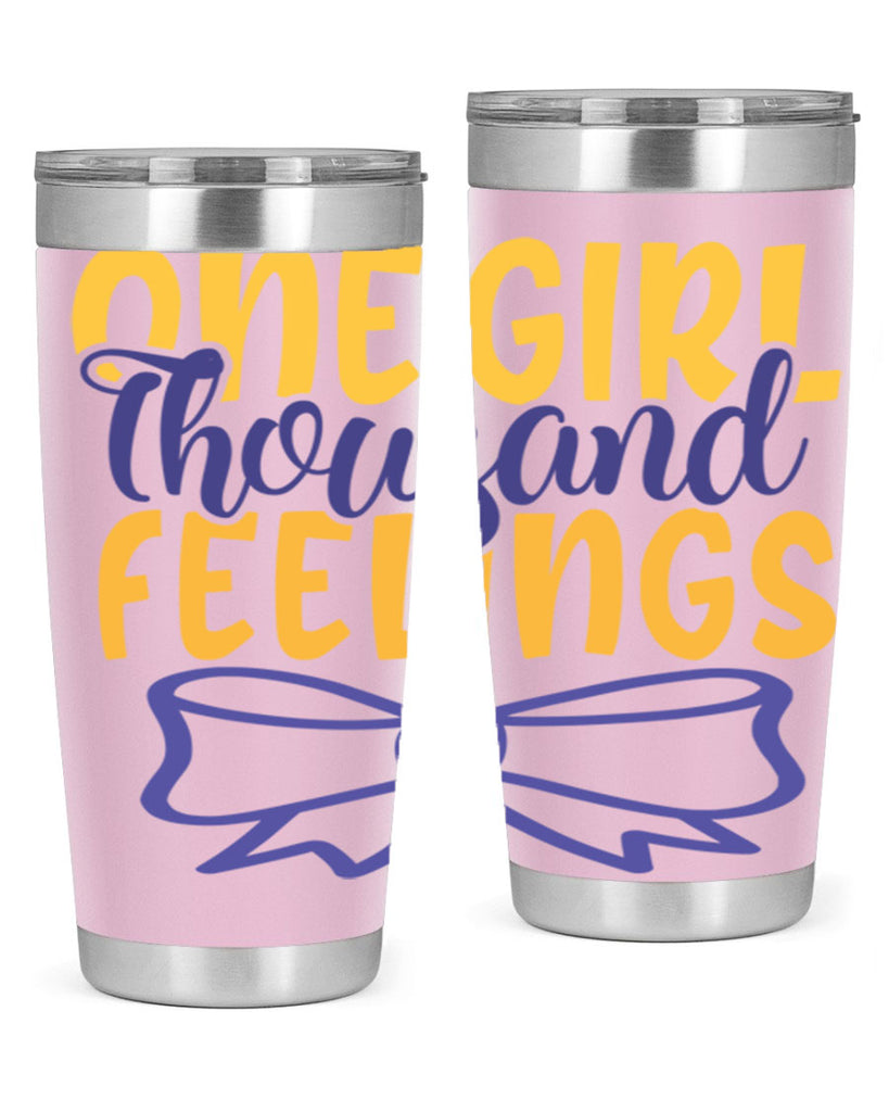 One Girl Thousand Feelings Style 208#- baby- tumbler