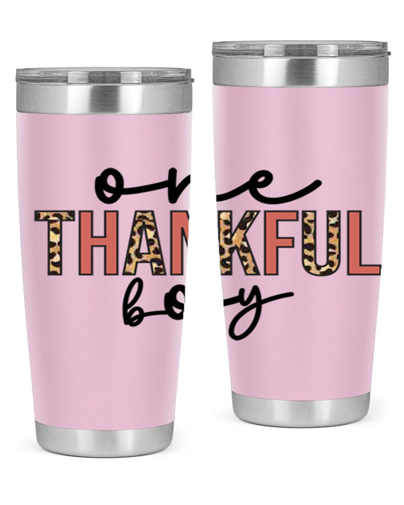 One thankful boy 462#- fall- Tumbler