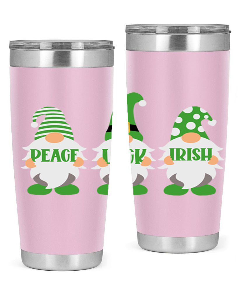 Peace Luck Irish Style 41#- St Patricks Day- Tumbler