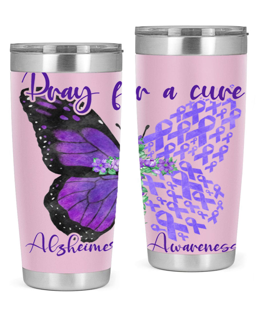 Pray For A Cure AlzheimerS Awareness 208#- alzheimers- Cotton Tank