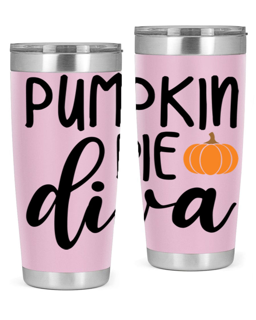 Pumpkin Pie Diva 532#- fall- Tumbler