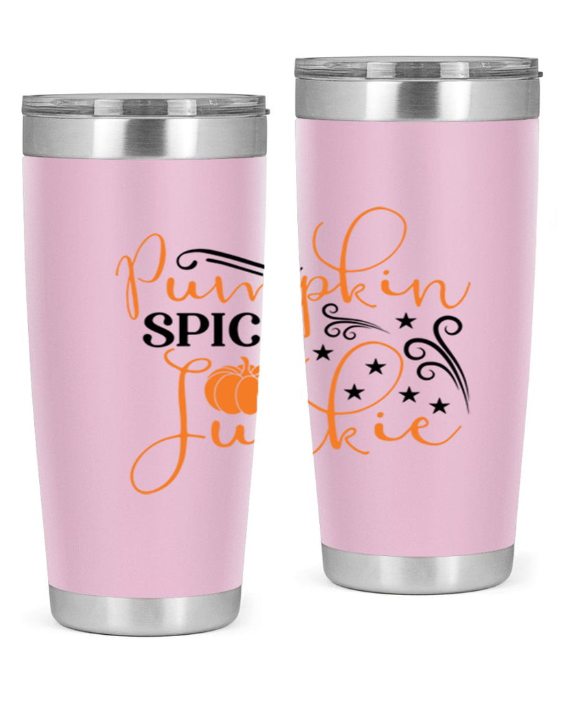 Pumpkin Spice Junkie 549#- fall- Tumbler