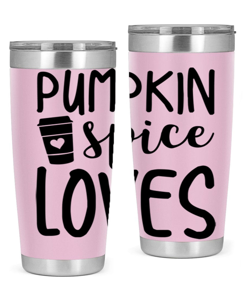 Pumpkin Spice Loves 555#- fall- Tumbler