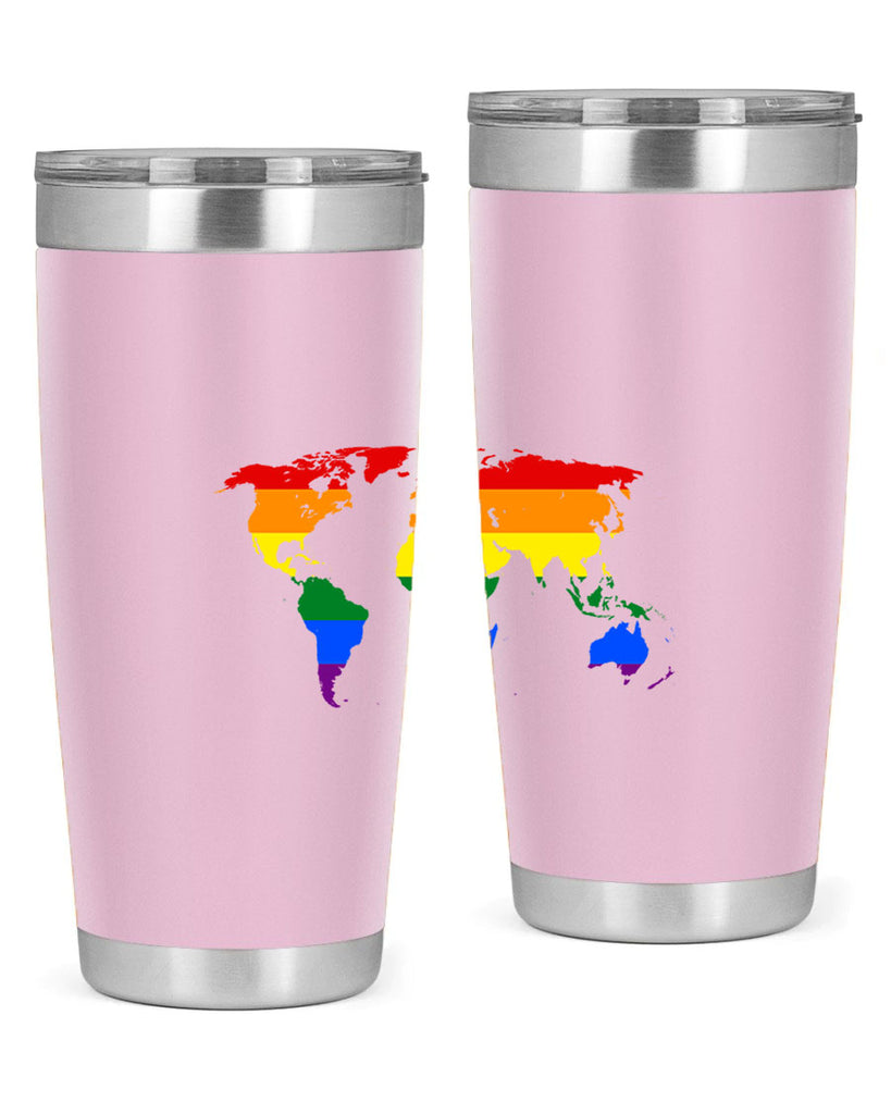 Rainbow World map 3#- lgbt- Tumbler