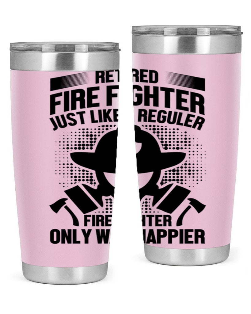 Retired fire Style 40#- fire fighter- tumbler