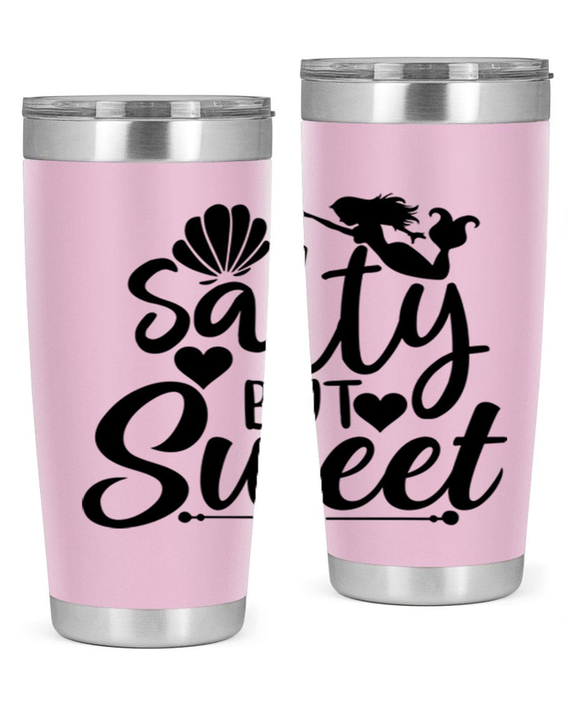 Salty But Sweet 564#- mermaid- Tumbler