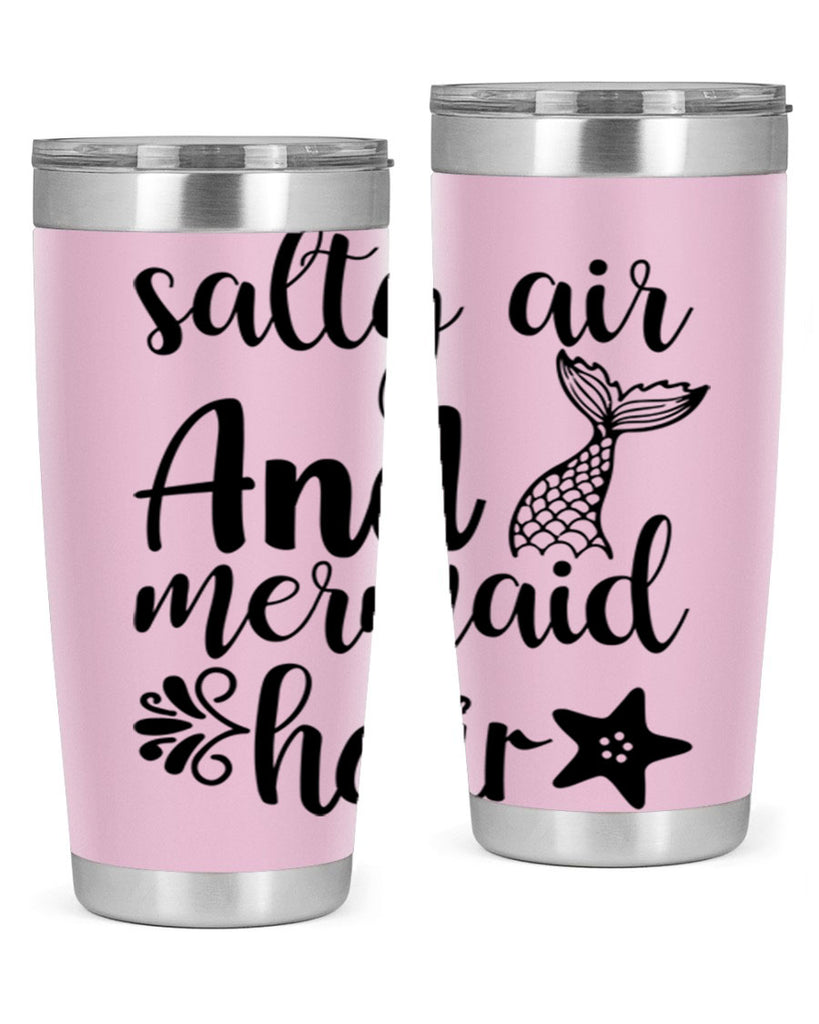 Salty air and mermaid hair 568#- mermaid- Tumbler