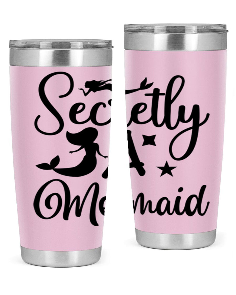 Secretly a mermaid 580#- mermaid- Tumbler