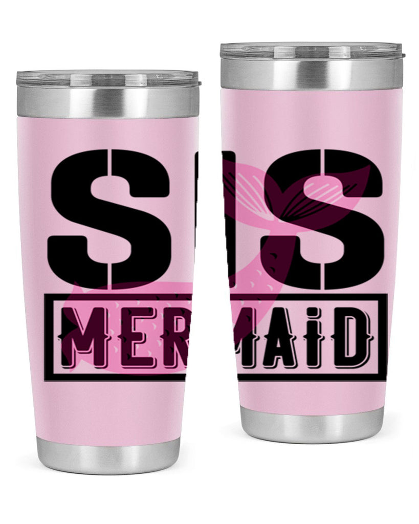 Sis mermaid 599#- mermaid- Tumbler